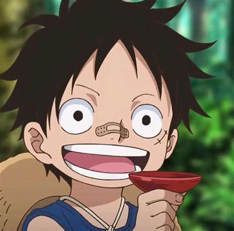 Luffy Cute Homoshiroi Seni Anime Ilustrasi Karakter Gambar Karakter