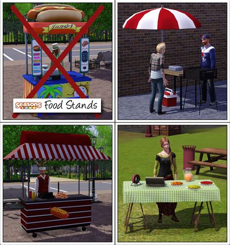Around The Sims 3 Custom Content Downloads Objects Food Stand