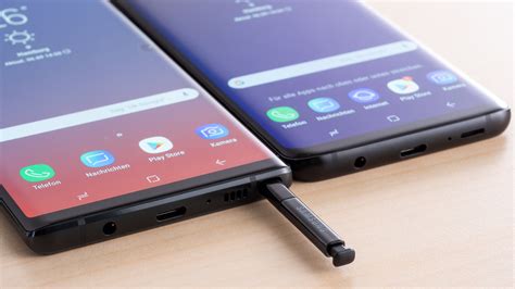 Galaxy Note 9 Und Galaxy S9 Im Vergleich Netzwelt