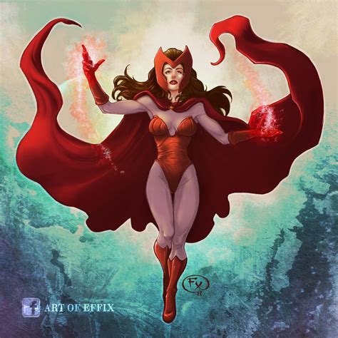 Marvel Avengers Scarlet Witch By Effix On Deviantart