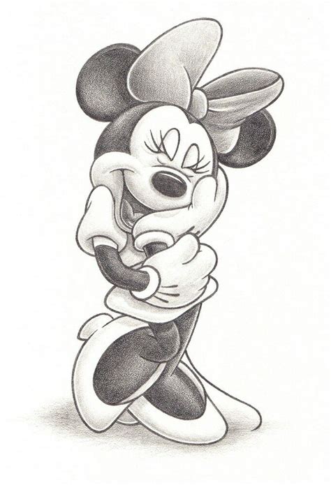 Minnie Mouse • Mickey Mouse Drawings Disney Drawings Sketches