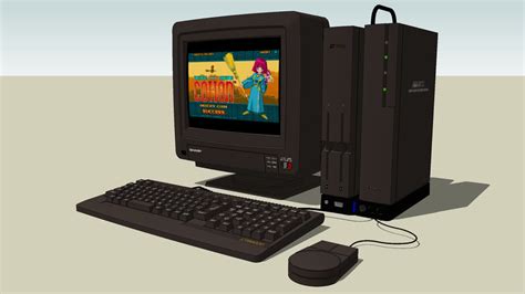 Sharp Personal Computer X68000 Xvi 3d Warehouse