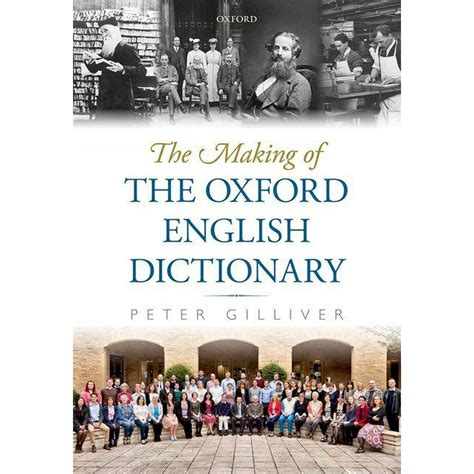 The Making Of The Oxford English Dictionary Hardcover