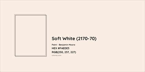 Benjamin Moore Soft White 2170 70 Paint Color Codes Similar Paints