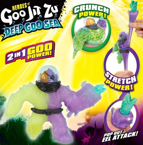 Heroes Of Goo Jit Zu Deep Goo Sea Double Goo Pack Assorted Wholesale