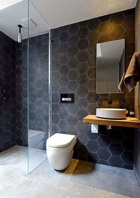 40 Black Slate Bathroom Tile Ideas And Pictures 2022