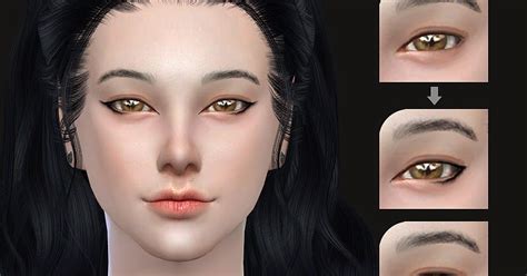Sims 4 Ccs The Best Eyeliner By S Club