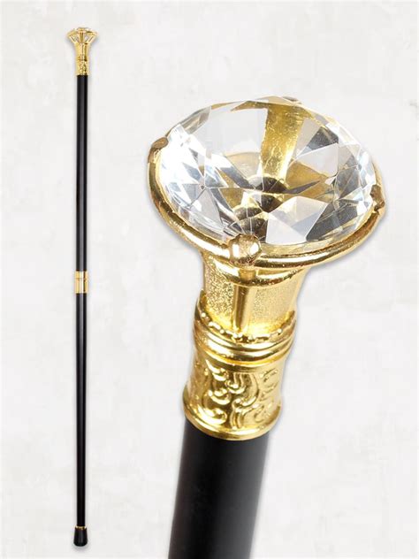 Luxury Walking Stick Canes For Men 2019 Gold Decorative Walking Cane