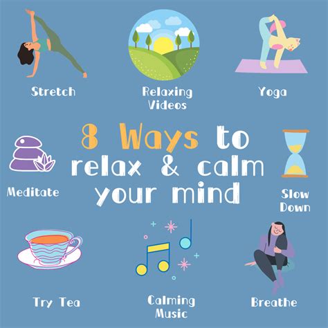 8 Ways To Relax Your Mind And Calm Down MindZone
