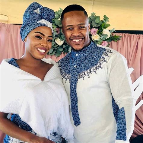 Latest Wedding Tswana Shweshwe Dresses Couples Will Love Setswana Traditional Dresses South