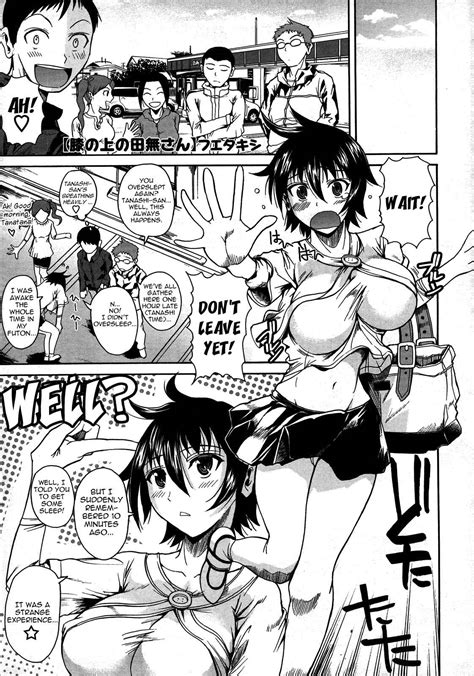 Reading Tanashi San Sitting On My Lap Original Hentai By