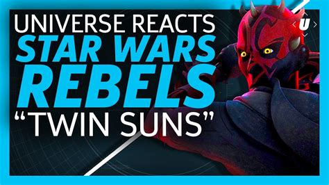 Star Wars Rebels Twin Suns Reaction Spoilers Youtube