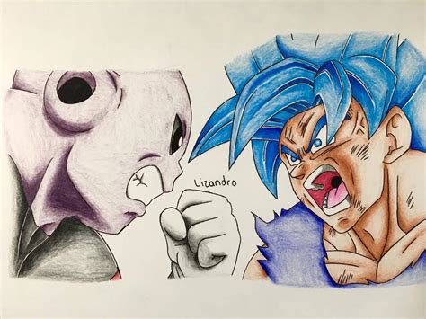 Like and share this video and please check out more of our easy drawing tutorials so you can learn how to get better at drawing. Goku Vs Jiren Version 2 Drawing | DragonBallZ Amino