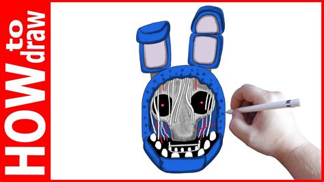 How To Draw Withered Bonnie Step By Step Video Game C Vrogue Co