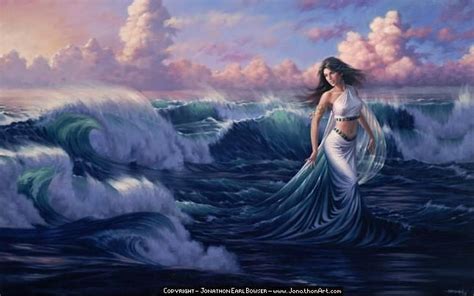 Mother As The Beautiful And Powerful Gave Birth To Oceanids The River Gods Which Are Mermaids