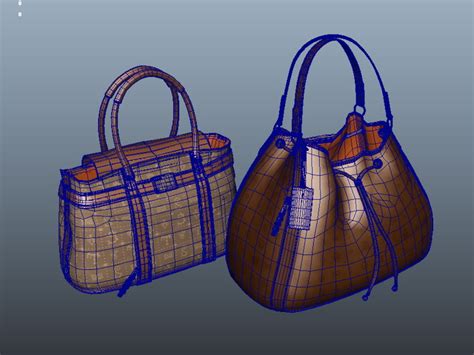 Fashion Handbags 3d Model Maya Files Free Download Cadnav