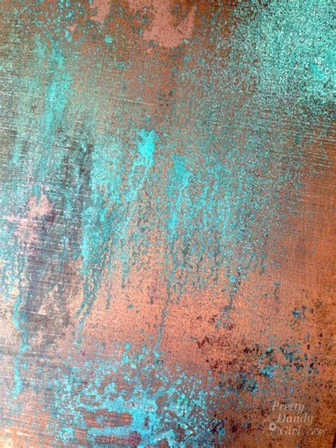Inexpensive Faux Copper And Patina Patina Metal Patina Paint Copper