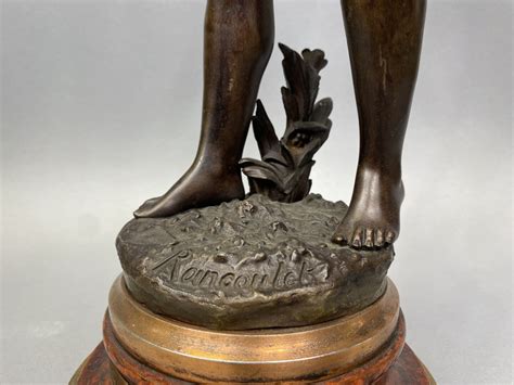 ernest rancoulet 1842 1918 d après amour sculpture en régule patiné h… boisgirard