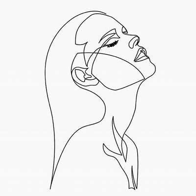 Free download 33 best quality abstract woman silhouette at getdrawings. Tattoo uploaded by MAYA | #fineline #linework #dotwork # ...