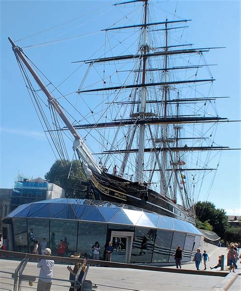 The Cutty Sark She Is A Tea Clipper Built On The Clyde In 1869