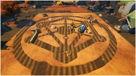 A Mysterious Crop Circle Appeared In Fortnite Island Chapter 2 Season