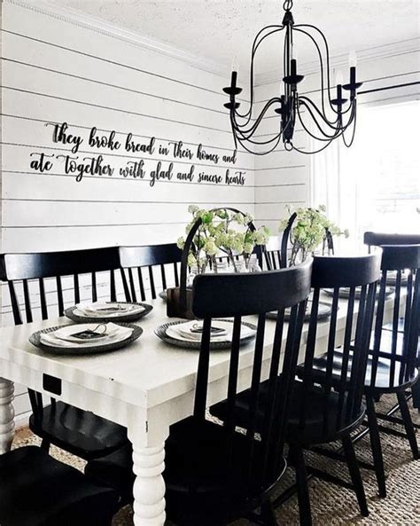 35 Amazing Black And White Dining Room Design Ideas With Elegant Look