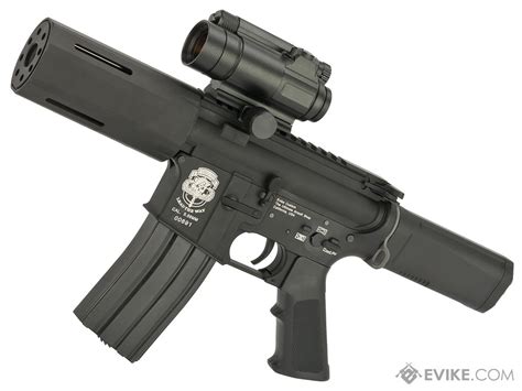 Evike Custom Gandp Airsoft M4 Pdw Aeg With Sdp Kit Black Airsoft Guns