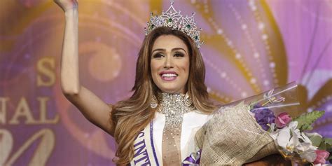 Isabella Santiago Transgender Beauty Contestant Crowned Miss International Queen Huffpost