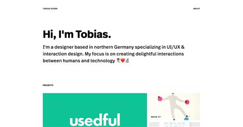 Tobias Düser Design Portfolio