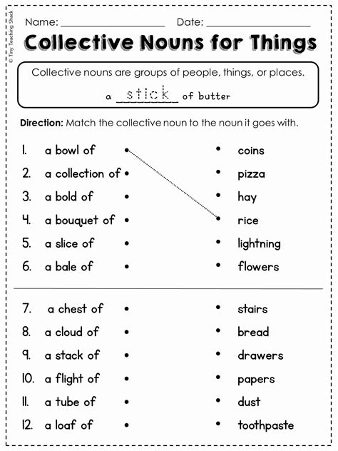 Proper Noun Worksheets For Second Grade