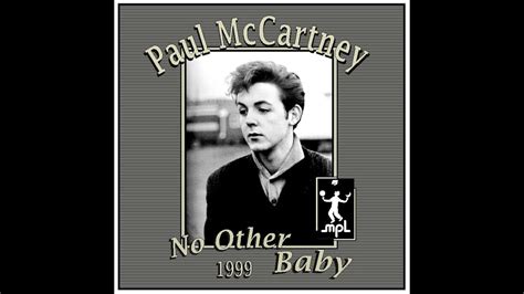 Paul Mccartney No Other Baby 1999 Youtube