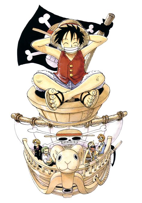Oda Eiichirou Going Merry Monkey D Luffy Nami One Piece Roronoa