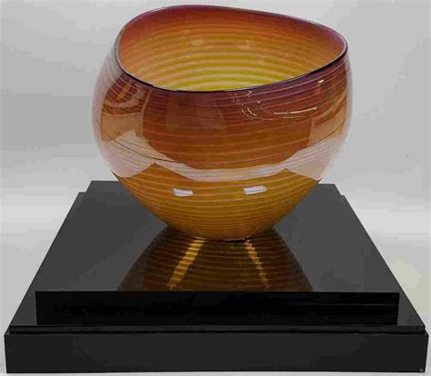 Dale Chihuly Art Glass Basket Jul 29 2018 Bunte Auction Services