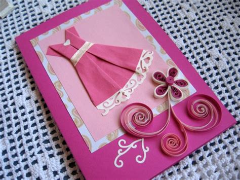 Mom Birthday Card Mother's Day Girl Handmade by stoykasart