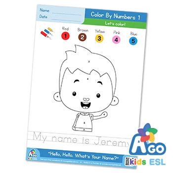 It has a chilling plot and. Hello What's Your Name? - ESL Worksheet Pack - BINGOBONGO
