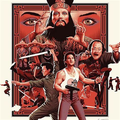 Big Trouble In Little China Poster Soundtrack And Enamel Pins Mondo