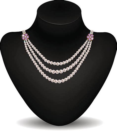 Royalty Free Pearl Necklace Clip Art Vector Images And Illustrations