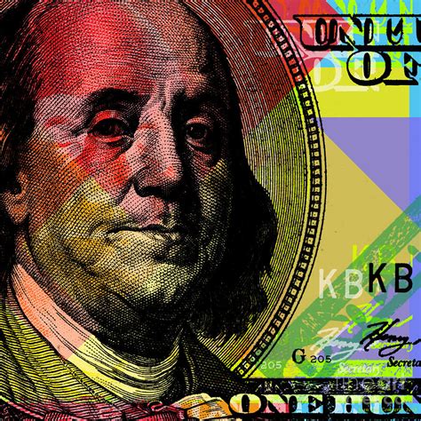 Benjamin Franklin 100 Bill Digital Art By Jean Luc Comperat Pixels
