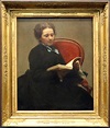"Portrait of Victoria Dubourg" Henri Fantin-Latour - Artwork on USEUM