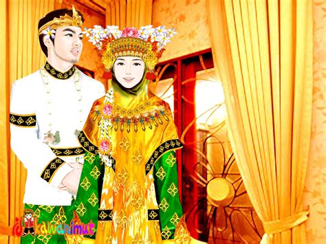 Gambar Kartun Pernikahan Jawa Aliansi Kartun