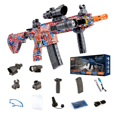 Buy Gel Snipers Gel Ball Blaster Electric Toy Full Kit With 3000 Water