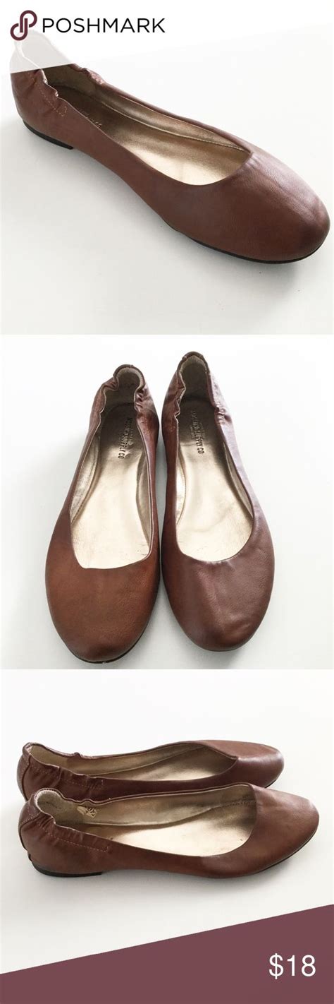Mossimo Ona Scrunch Leather Ballet Flat Leather Ballet Flats Ballet