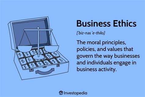 Business Ethics Definition Principles Why Theyre Important