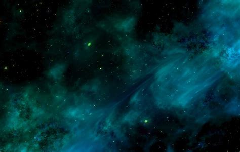 Hd Wallpaper Photo Of Blue Galaxy Space Universe Cosmos All Star