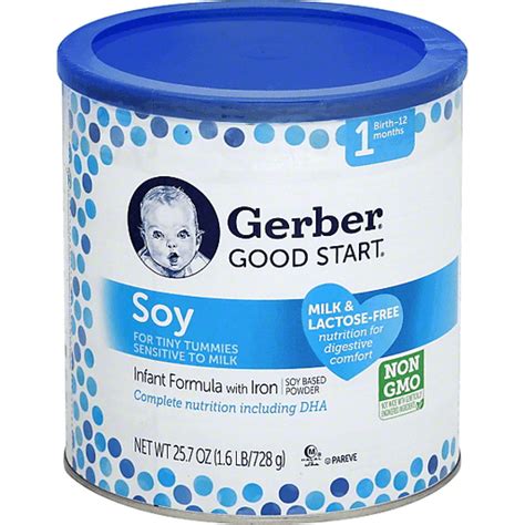 Gerber Good Start Infant Formula With Iron Soy Based Powder 1 Birth