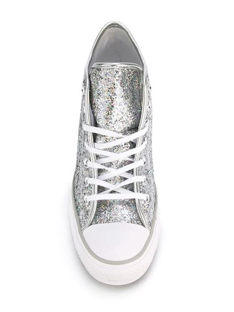 You can download the silversneakers go app to get a digital membership card as well as workouts on the go. Converse High Top Concealed Wedge Sneakers in Silver (GREY ...