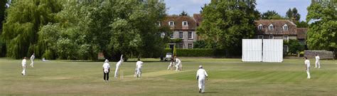 First Team Adult Cricket At Thame Town Cricket Club Oxfordshire