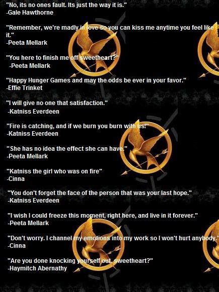 quotes from the hunger games hunger games quotes hunger games hunger games humor