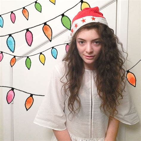 Lorde Ella Lorde Happy Holidays Merry Christmas