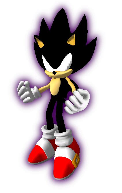Dark Sonic Render By Silverdahedgehog06 On Deviantart